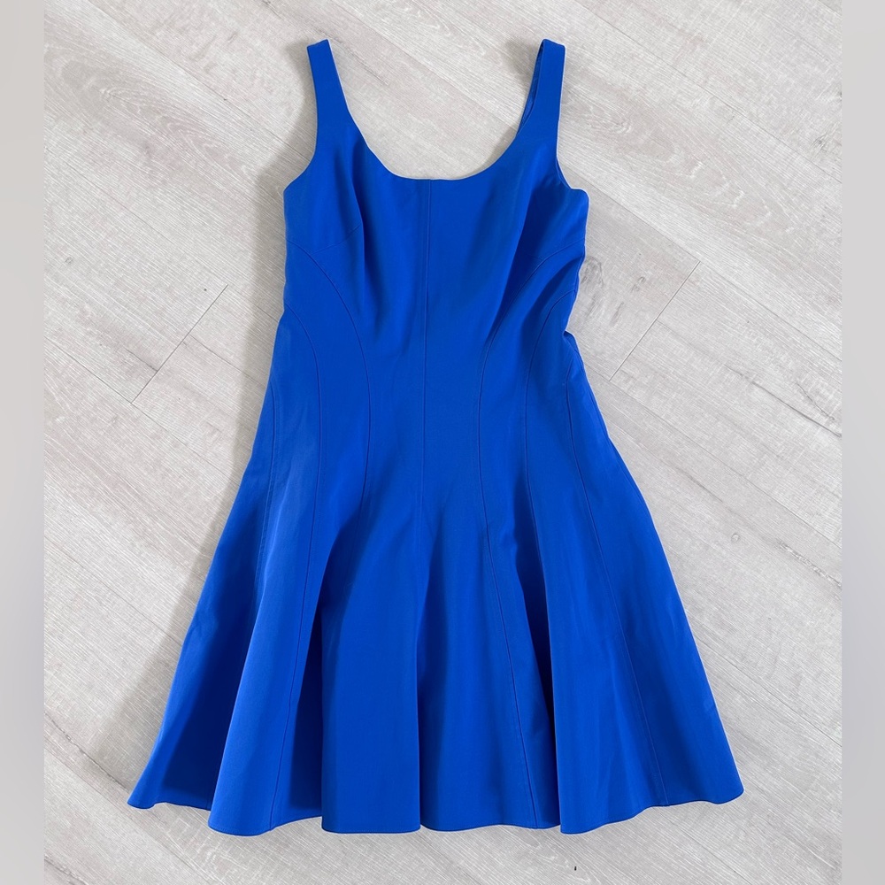 Ralph Lauren Black Label Blue A-Line Scoop Neck Mini Dress – Size 6
